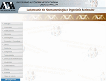 Tablet Screenshot of nikolabatina.com.mx